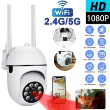 Security Camera System Outdoor Home 5G Wireless Wifi Night Vision Cam HD 1080P