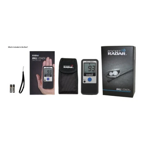 Bola de radar de bolso treinador nível profissional ferramenta de treinamento de velocidade e arma de radar - Imagem 4 de 4