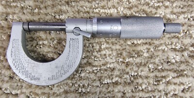  OMEGA 0-1'' MICROMETER