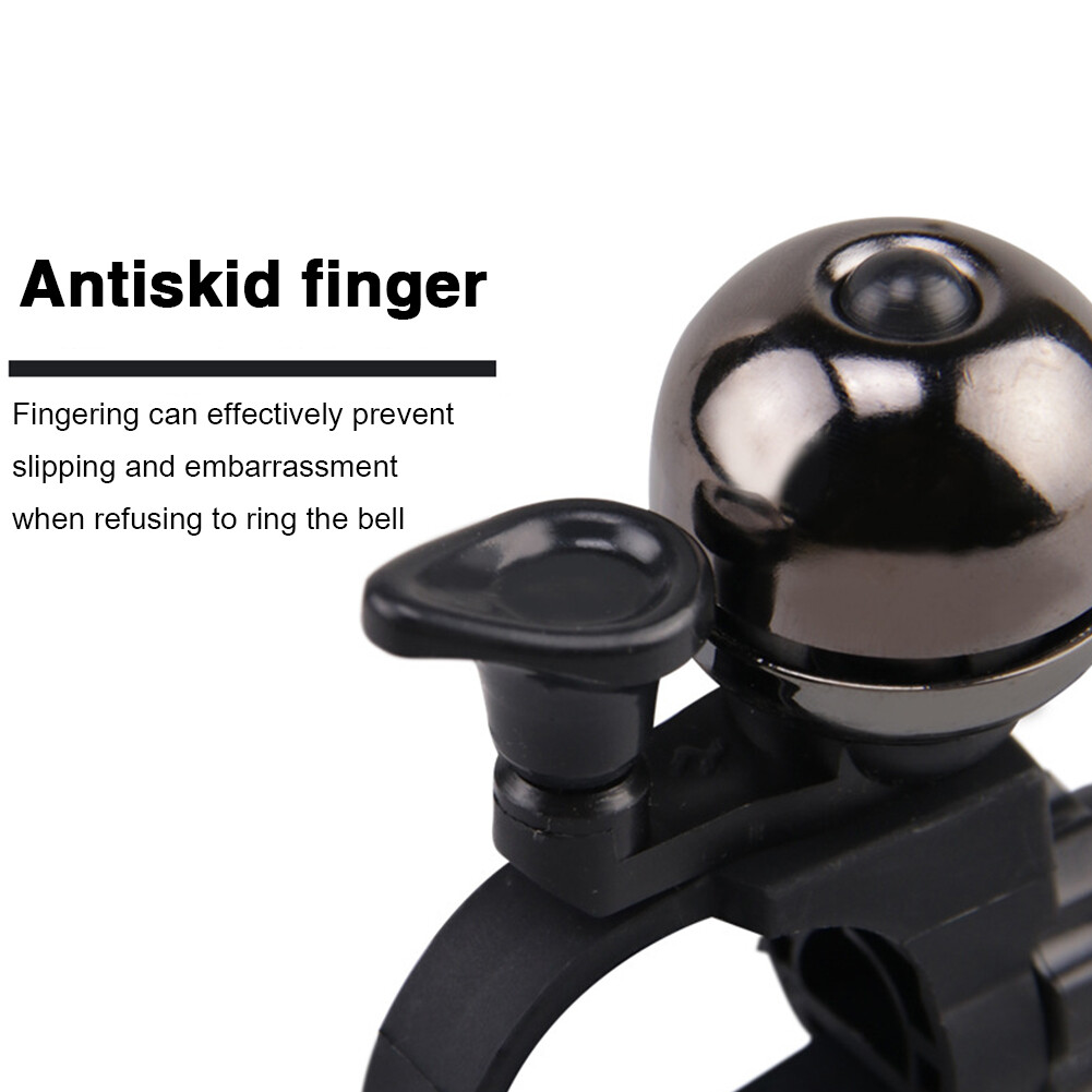 Bicycle Bell 90dB Bike Horn Sound Alarm Handlebar Cycling Safety (Black