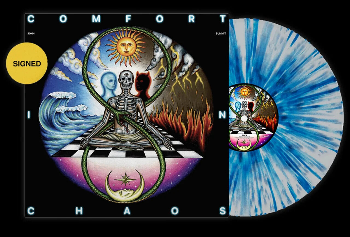 John Summit Comfort in Chaos Comfort Edition Signed Vinyl BLUE