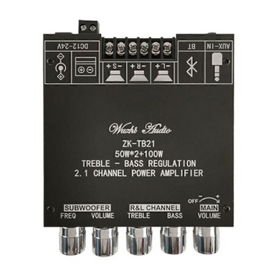 2.1 Channel Amplifier Bluetooth Digital Power Amp Module 50W*2+100W Unassembled