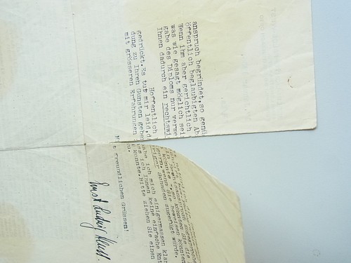 Ernst Ludwig HEUSS (1910-1967): Signierter Brief BERLIN 1936, Rechtsberatung - 第 9/11 張圖片