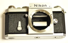Nikon F 35mm Red Dot camera body. Tested. #7