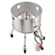 Commercial Stainless Steel Single Propane Burner Stove Outdoor Cooking