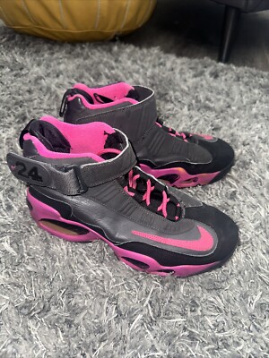 Nike Air Griffey Max GS 552983-006 Black Pink Retro Ken Griffey Size  6Y