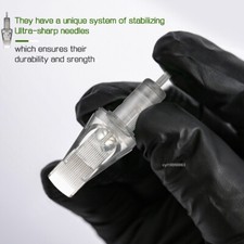 10 pezzi cartuccia ago per tatuaggio rotondo Magnum grande misura 29 35 39 45 49RM punta aperta