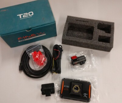 Fine Vu - T20 - HD - 2CH - LCD  - Car Black Box - 2 Cameras