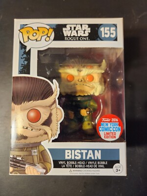 Bistan Funko Pop Star Wars Rogue One NYCC Con Exclusive 2016 Limited Edition 155