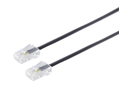 10m ISDN Anschlusskabel RJ45 Stecker 8p4c Modularkabel Western Computer Telefon