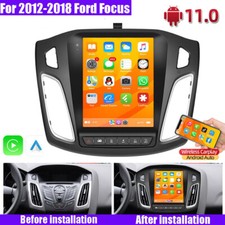 Android 11 For 2012-2018 Ford Focus Touch Screen Car Radio GPS Carplay 32GB.