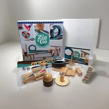 DJECO Zig & Go Big Ball Action-Reaction Wood Teaching Toy