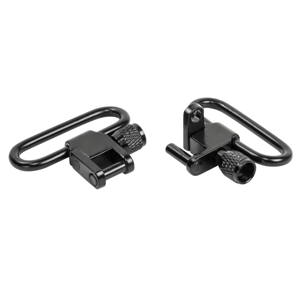 VISM 1" Lockable Sling Swivels-Pair-Black-AASW1B - Image 2 of 4
