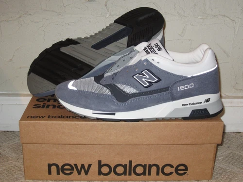 New Balance 1500 M1500BN Made In England Steel Blue / White Men's Size 10 NEW!