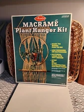 Vintage Avalon Hanging Macrame Planter Kit 