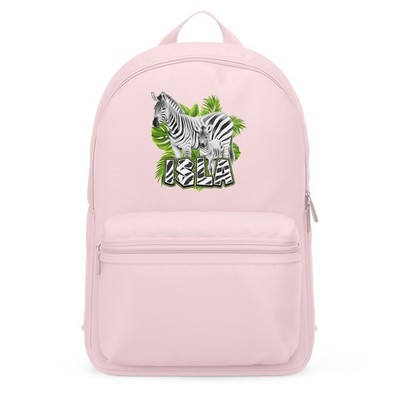 Kinder Personalisierter Safari Zebra Mini Rucksack Individueller Name Zurück zur Kindergartentasche