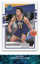 Elijah Hughes 2020-21 Donruss #246 Basketball Utah Jazz