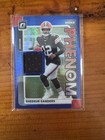 2025 Donruss Optic Shedeur Sanders Blue Hyper (RAW)