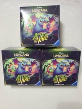 Disney Lorcana Attack of the Vine Illumineers Trove Box Lot of 3