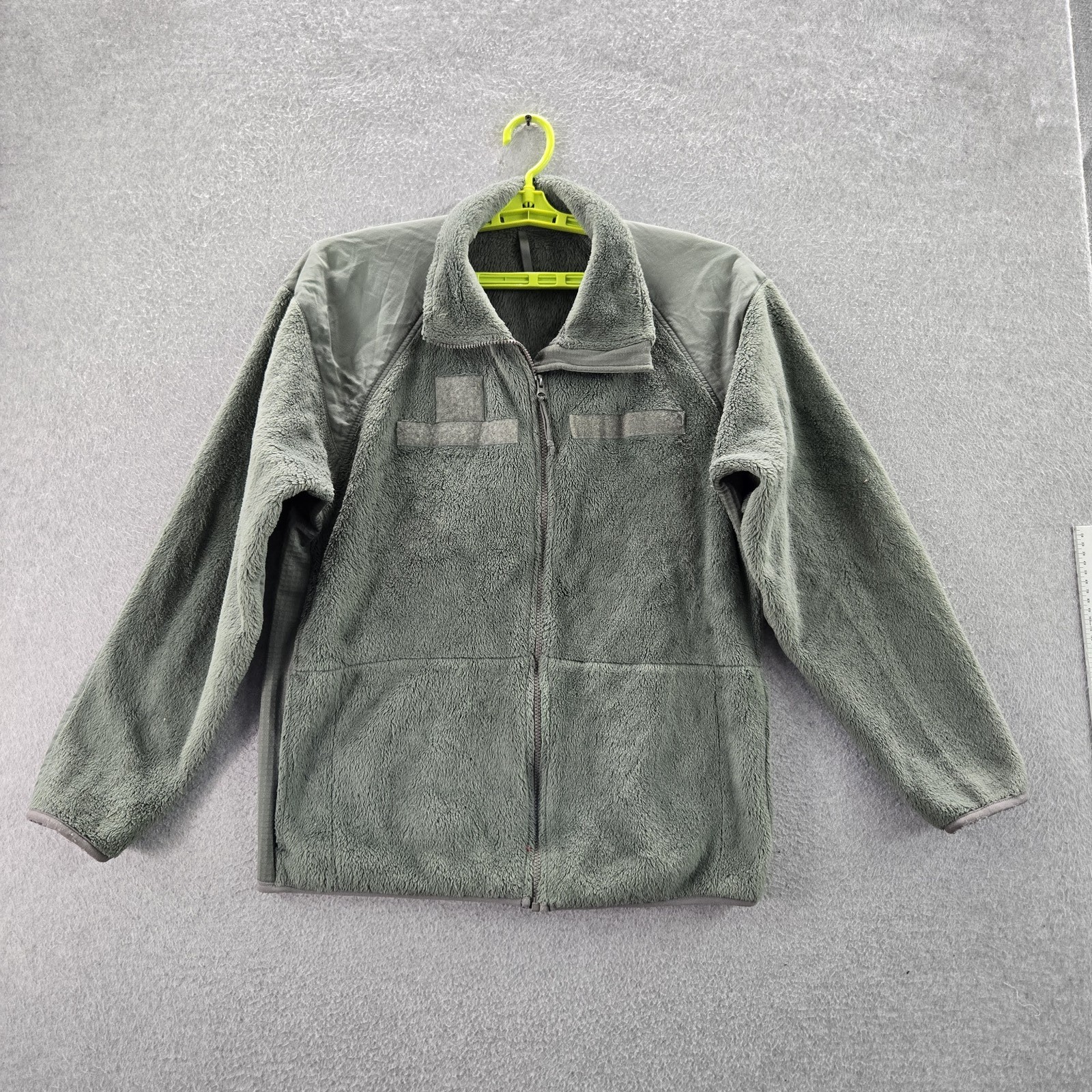 Peckham Men Jacket MEDIUM REGULAR Green Fleece Co… - image 1