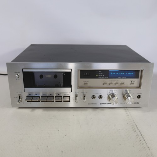 Pioneer CT-F650 Dolby Cassette Deck Vintage 70's 80's TESTED WORKING READ BELOW!
