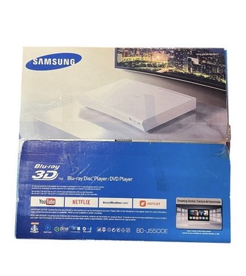Samsung BD-J5500 Blu ray 3D Player / Curved Design (HDMI, USB)