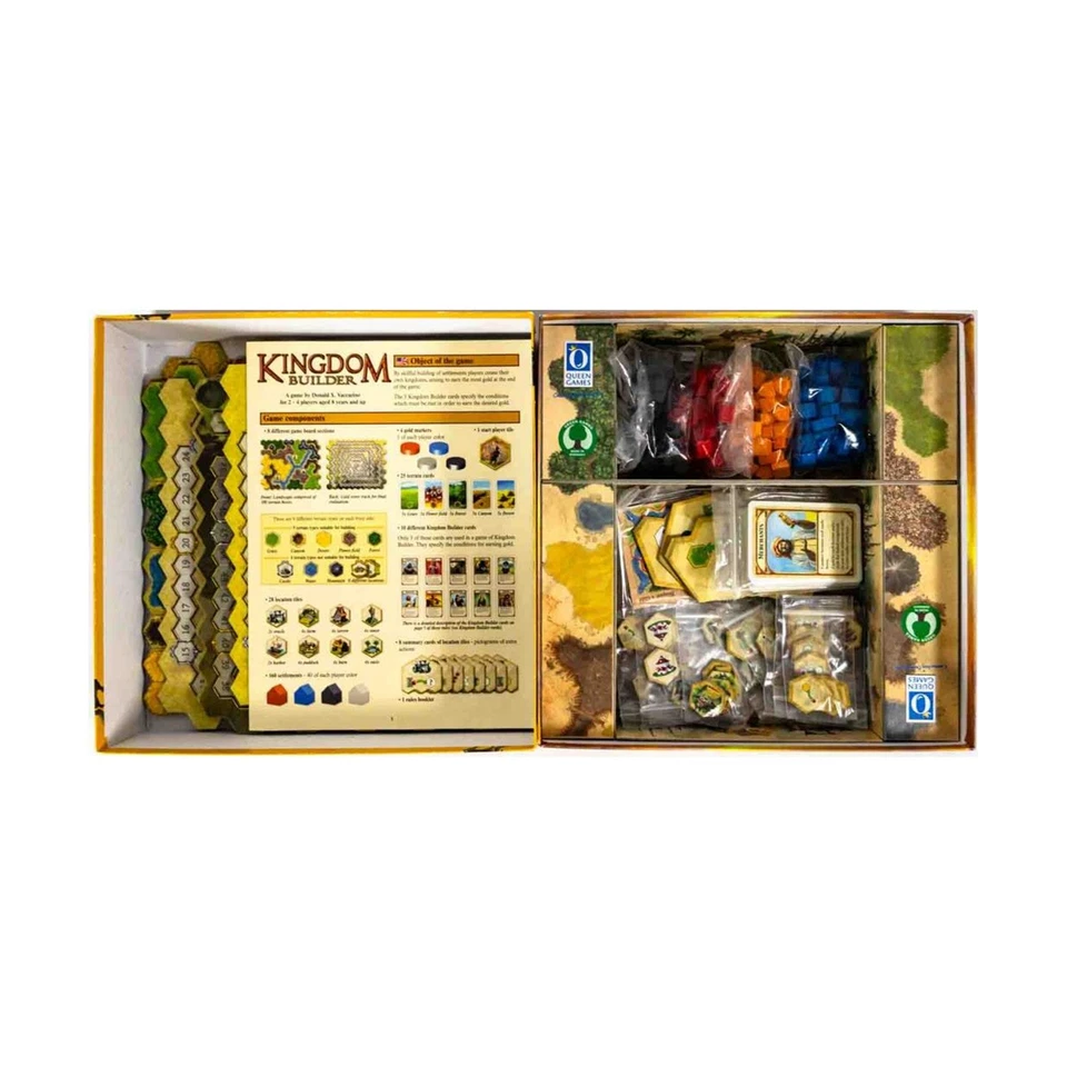 Kingdom Builder Collection #1 - Base Game + 2 Expansions! VG+/NM - Image 2 of 2