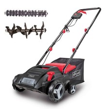 Scheppach SC32 Electric Scarifier & Aerator, 1500W, 32cm Width, 30L Bag