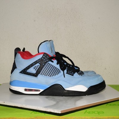 Nike Air Jordan 4 Cactus Jack Sneakers Travis Scott Men US 13