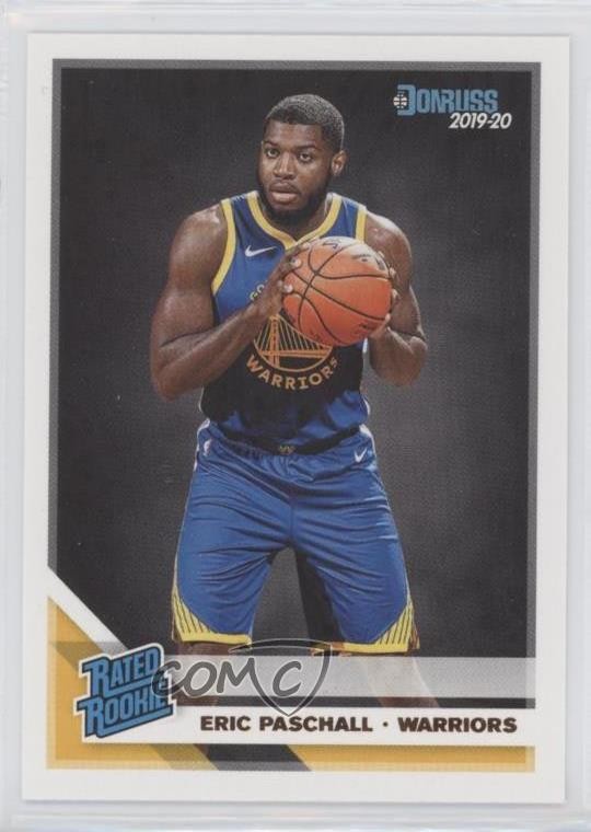 2019-20 Panini Donruss Rated Rookie Eric Paschall #238 0pl9