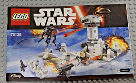LEGO Star Wars 75138 Hoth Attack 100% Complete w minfigs & Manual (Retired 2016)