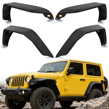 Frontrear Fender Flares For 2007-2018 Jeep Wrangler Jk Jku Wturn Signal Lights Frontrear Fender Flares For 2007-2018 Jeep Wrangler Jk Jku Wturn Signal Lights