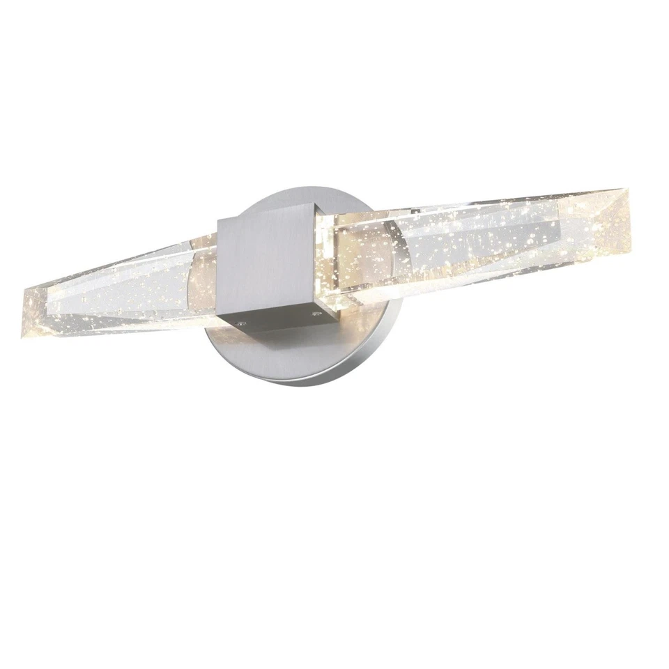 Aplique de pared LED Westinghouse 6118300 Cava 15" de alto - Compatible - Níquel Foto 2 de 4