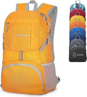 ZOMAKE 35 L Leicht Faltbarer Rucksack Packbare Backpacks,Kleiner Rucksäcke 