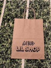 Rare "Lil Bub's Lil Shop" Paper Bag From Closed Store - Famous Cat Indiana 