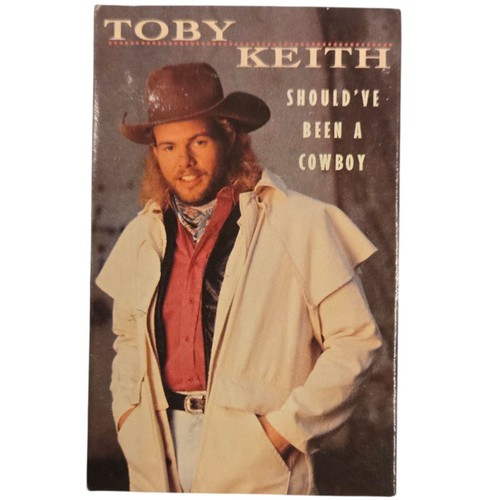 Toby Keith Shouldve Been A Cowboy Vintage Country Music Cassette Single Tape - Picture 7 of 7
