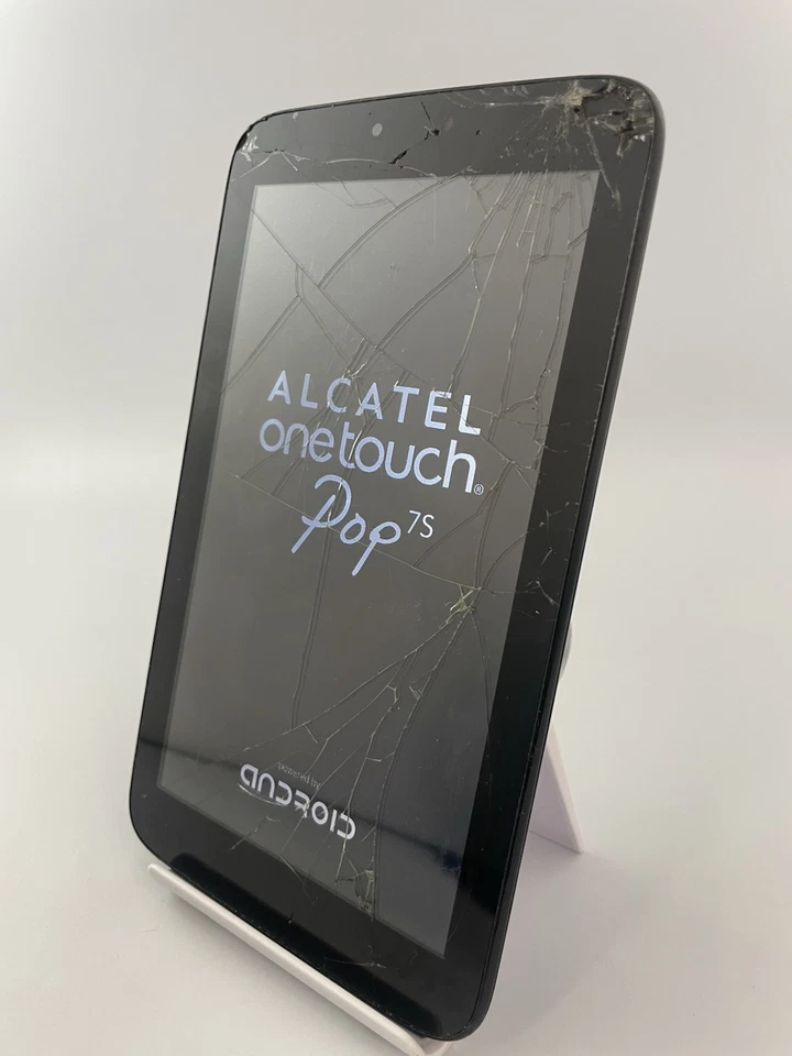 Alcatel One Touch Pop 7S P330X Black EE Network 4GB Android Tablet Cracked - Image 2 of 4
