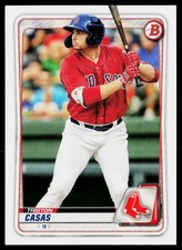 Triston Casas 2020 Bowman Draft #BD-83 Boston Red Sox