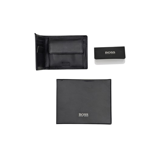 Portafoglio uomo Hugo Boss vera pelle Asolo bifold tutti i giorni ufficio confezione regalo - Foto 9 di 9