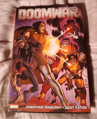 DOOMWAR By Jonathan Maberry & Eaton - Hardcover Marvel FF Black Panther X-Men 