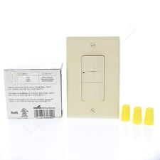 Cooper Ivory PIR Occupancy Motion Sensor Switch 120/277V No Neutral Reqd OSP10-V
