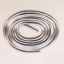 12 Ft 5/64 Round U Lead Hobby Came, Stained Glass Supplies, Rolled, Bagged