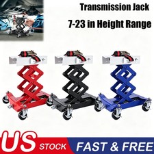Transmission Jack 450lbs Low Profile Transmission Jack Heavy Duty Lift 7-23 Transmission Jack 450lbs Low Profile Transmission Jack Heavy Duty Lift 7-23