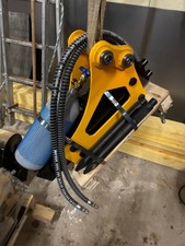 Brise-roche hydraulique mini-pelle 800 kg à 2 T - Prêt à l’emploi