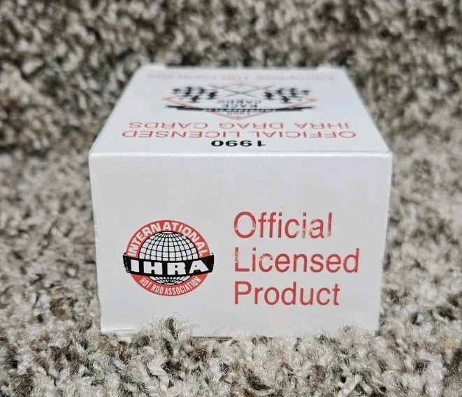 1989 IHRA Checkered Flag Drag Race Cards - 100 Card Box Set - Image 3 of 3