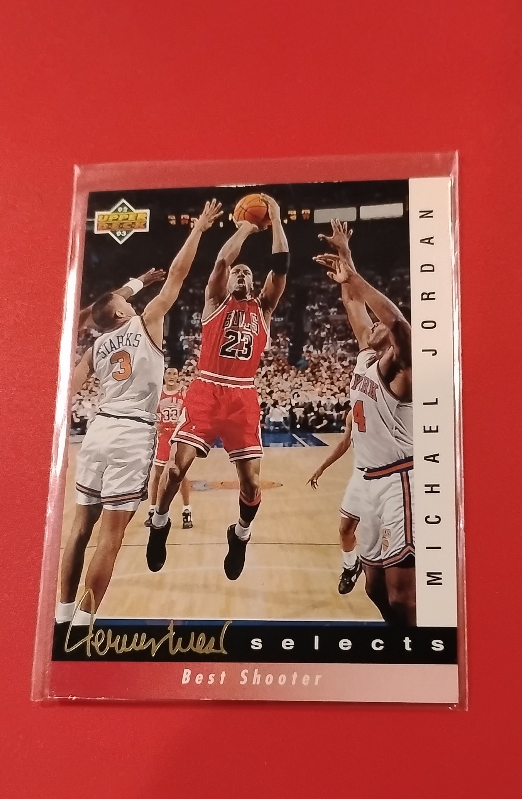 1992-93 Upper Deck - Jerry West Selects Michael Jordan #JW1