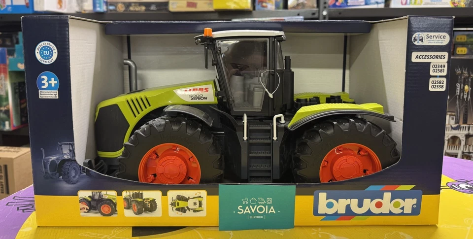 BRUDER 03015 - scala 1:16 - TRATTORE CLAAS XERION 5000 - NUOVO - SIGILLATO - Immagine 2 di 4