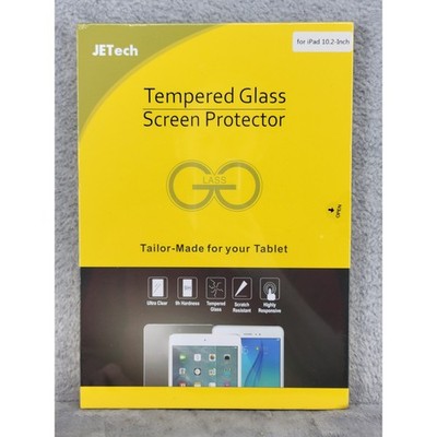 JETech Tempered Glass Screen Protector for iPad 10.2-Inch 9H Hardness Clear