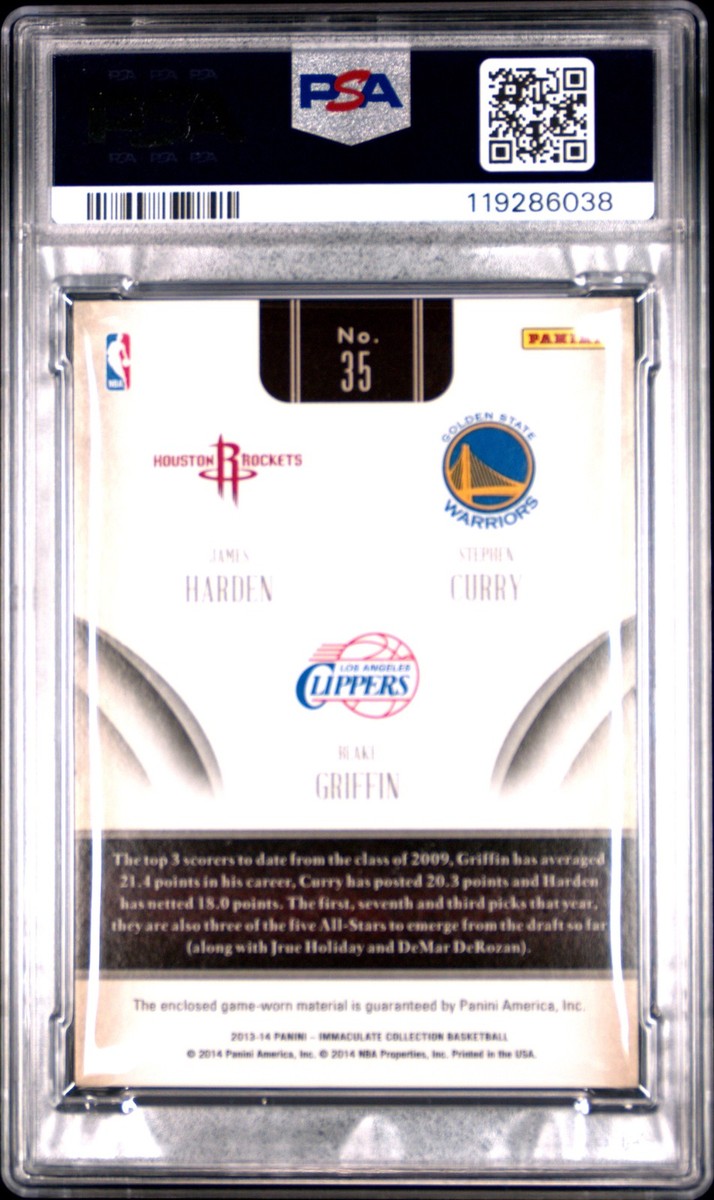 2013-14 Panini Immaculate Collection - Trios Materials Stephen