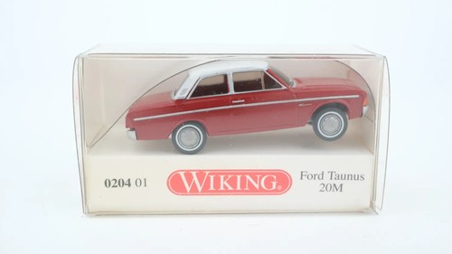 Wiking H0 020401 Ford Taunus 20M rojo | Condition: Gebraucht